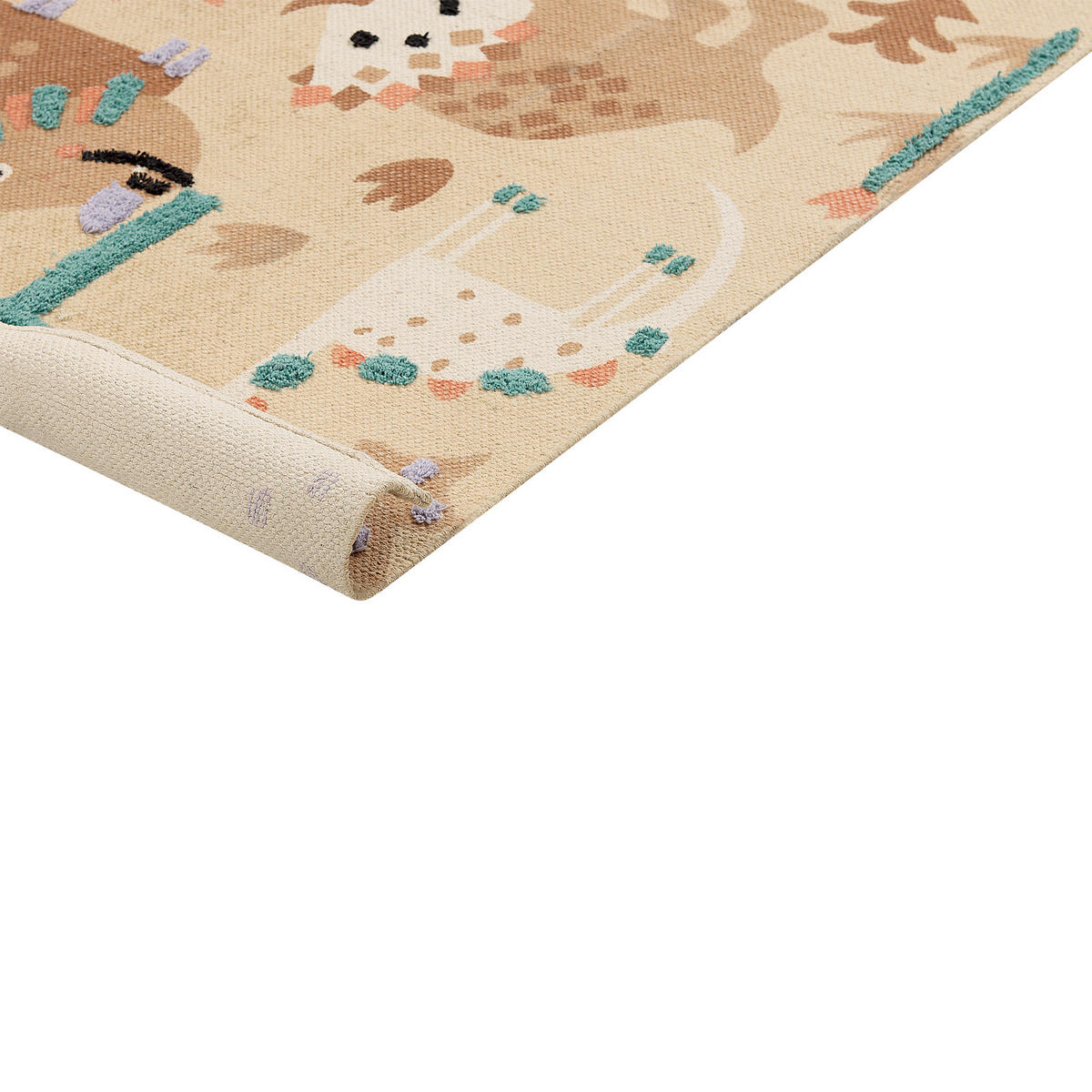KINDERTEPPICH Stabat 150/80 cm - Multicolor, Textil (80/150cm) - Beliani