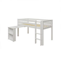 HOCHBETT NORDIC DREAM Weiß 209x106x118 cm - Weiß, Holz - FURNLUX