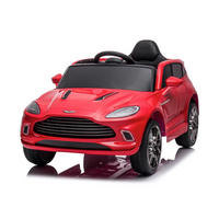 KINDER ELEKTROAUTO Aston Martin Rot - Rot, Kunststoff (106/62/51cm) - TPFLiving