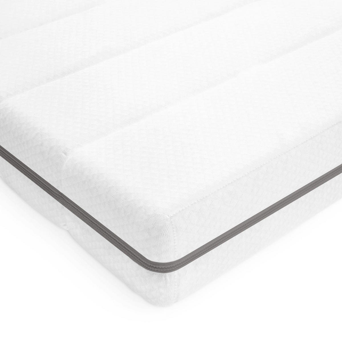KALTSCHAUM-TOPPER 200x200cm - Weiß, Textil (200/200cm) - Mister Sandman
