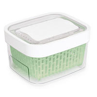 FRISCHE-TABLETT Vershoudbox GreenSaver 1.5 Liter - Grün, Kunststoff (1.5L)