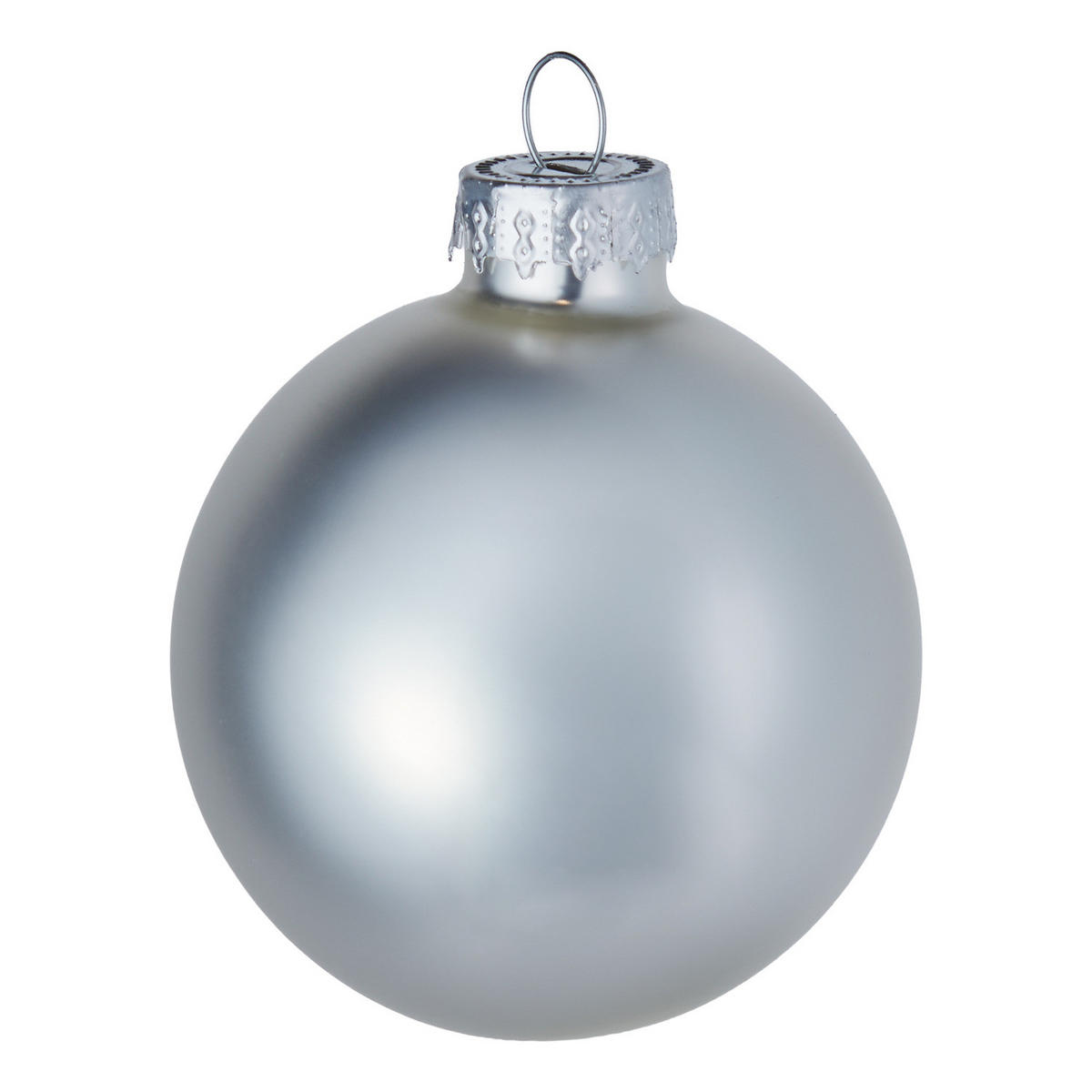 CHRISTBAUMKUGEL (12er-Set) Hang On Kugel Ø6cm - Silberfarben, Glas (6/6/6cm) - Butlers