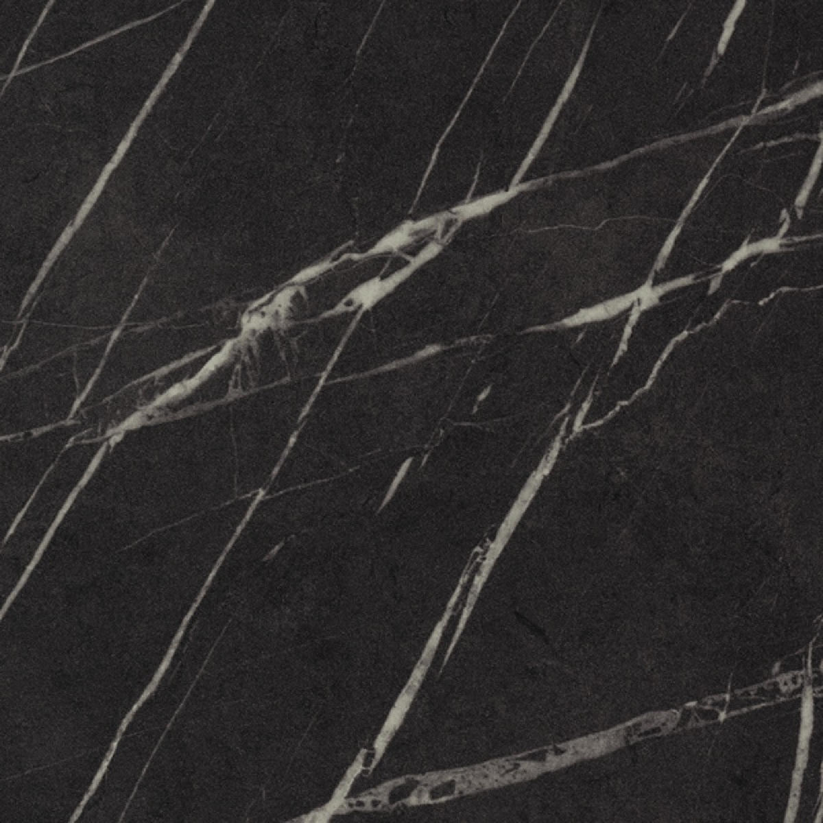 TISCH Schwarz SIENNA Modern U-Förmige Beine Pietra Grigia - Schwarz, Holzwerkstoff (80/80/80cm) - Sepro Meble