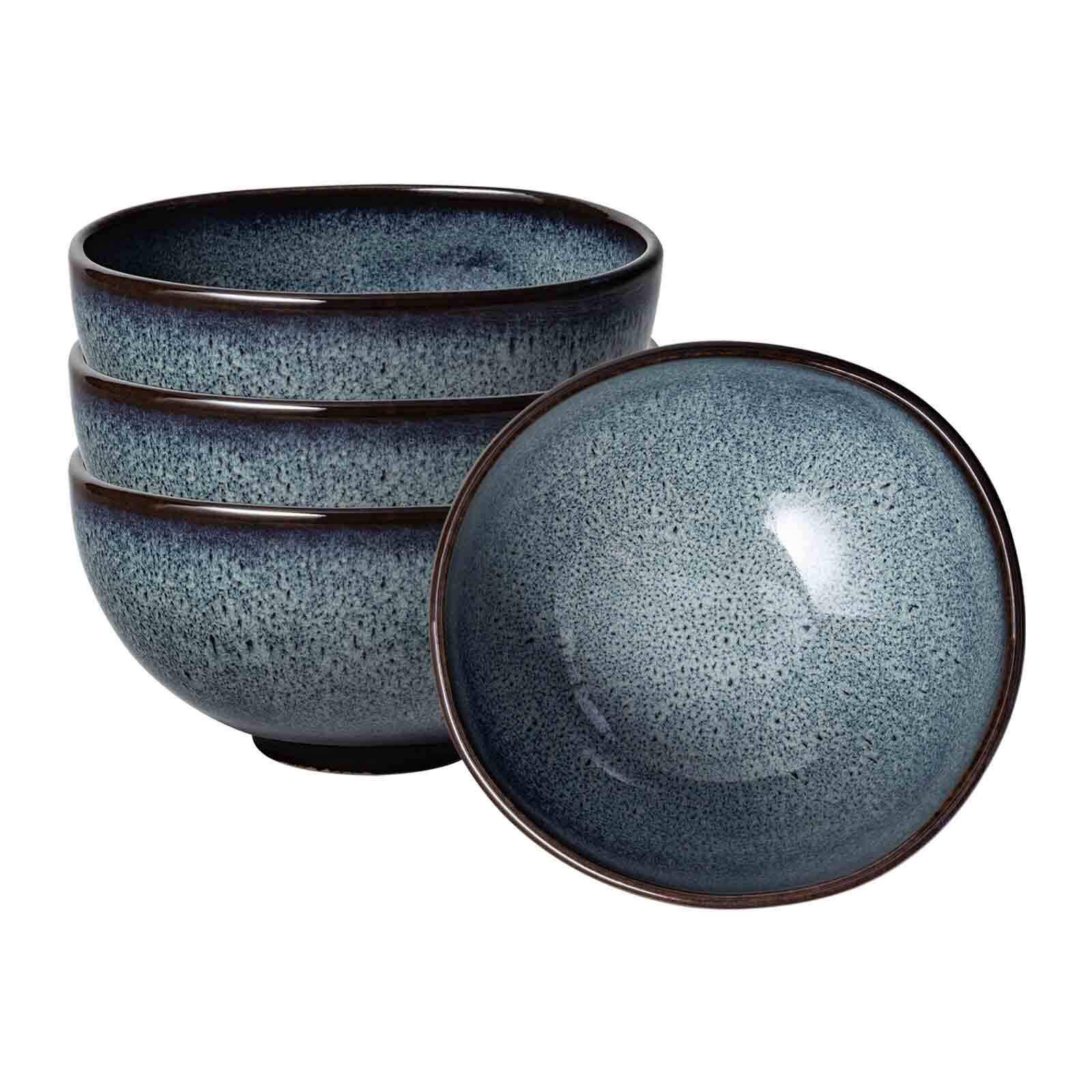 SUPPENBOL Lave grau ø 12,8 cm 4er Set - Grau, Keramik (12.8cm) - like.Villeroy & Boch