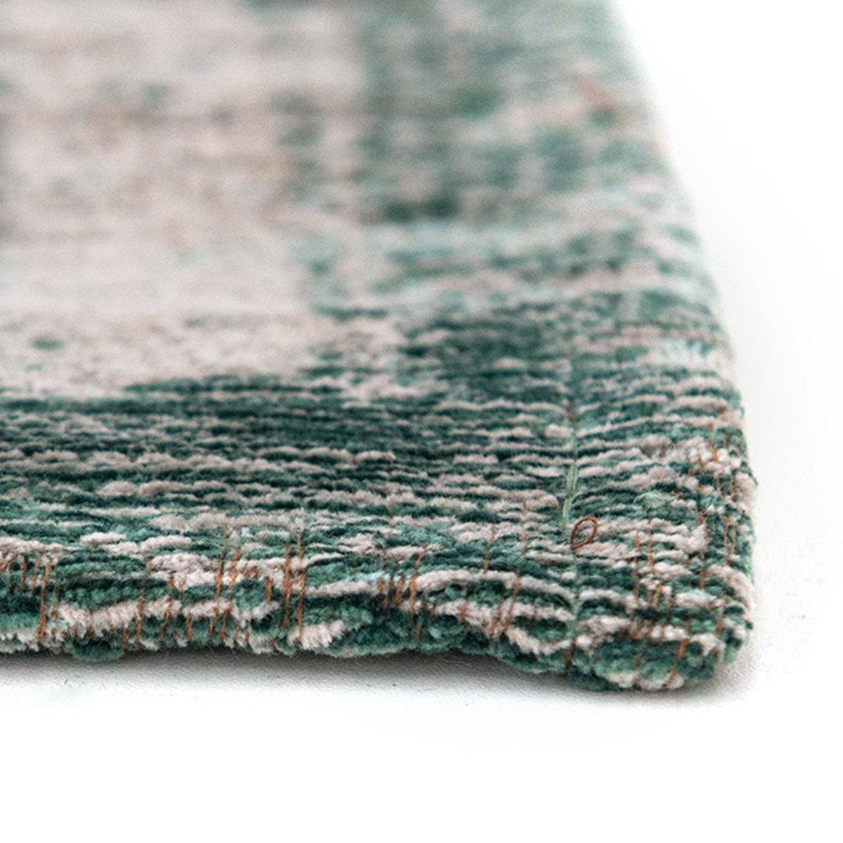 TEPPICH Jade Oyster Fading World Medallion 240/340 cm - Grau, Textil (240/340cm) - Louis De Poortere