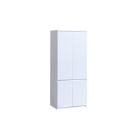 KLEIDERSCHRANK ARCO 01 80 cm in Weiß Arctic Matt - Weiß, Holzwerkstoff (80/195/52cm) - Deine Möbel 24