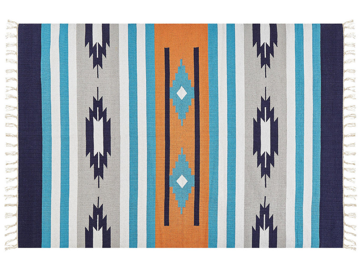 KELIM-TEPPICH Noratus 300/200 cm - Multicolor, Textil (200/300cm) - Beliani