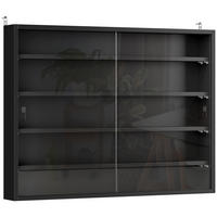 BÜCHERREGAL 80/9,5/60 cm Schwarz - Brombeere, Karton (31.5/23.5/3.75cm)