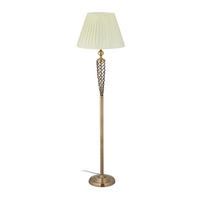 STEHLAMPE - Kupferfarben, Kunststoff/Textil (42/42/157cm) - Relaxdays