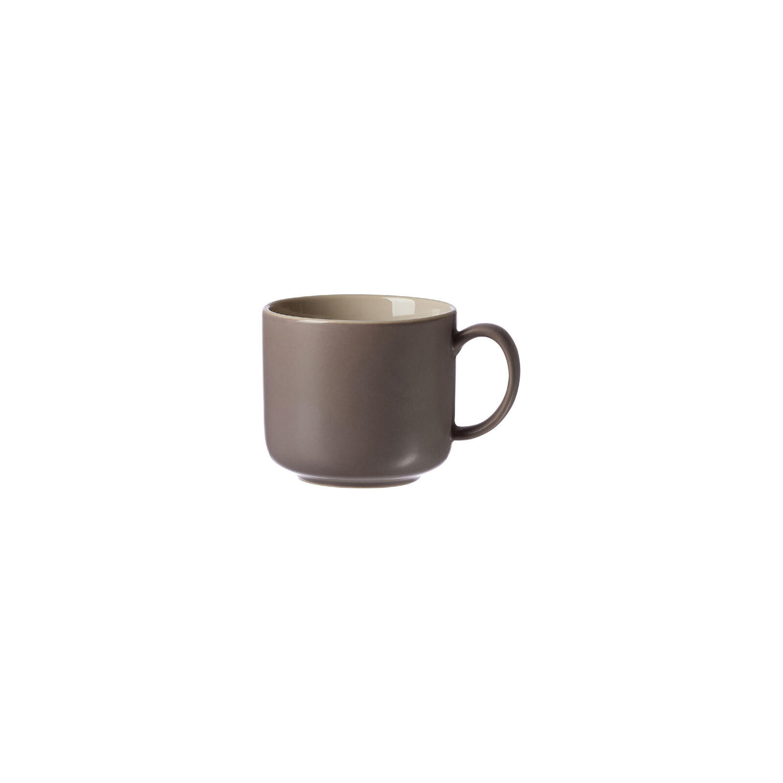KAFFEETASSEN Jasper Taupe 240 ml 6er Set - Taupe, Keramik (0.24L) - Ritzenhoff Breker