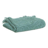 BADETUCH Zoé graugrün 100 x 180 cm - Mintgrün, Textil (100/180cm) - Vivaraise