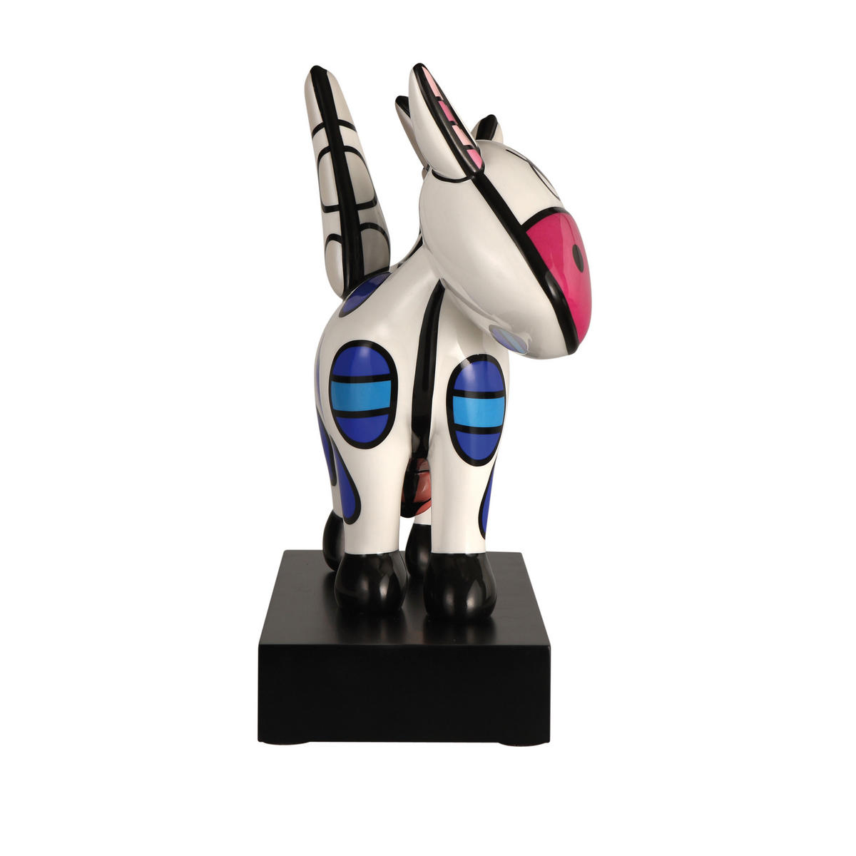 DEKOFIGUR Romero Britto - Flying Cow, Pop Art, Porzellan, Bunt, 31 cm - Multicolor, Keramik (15.5/31/37.2cm) - Goebel