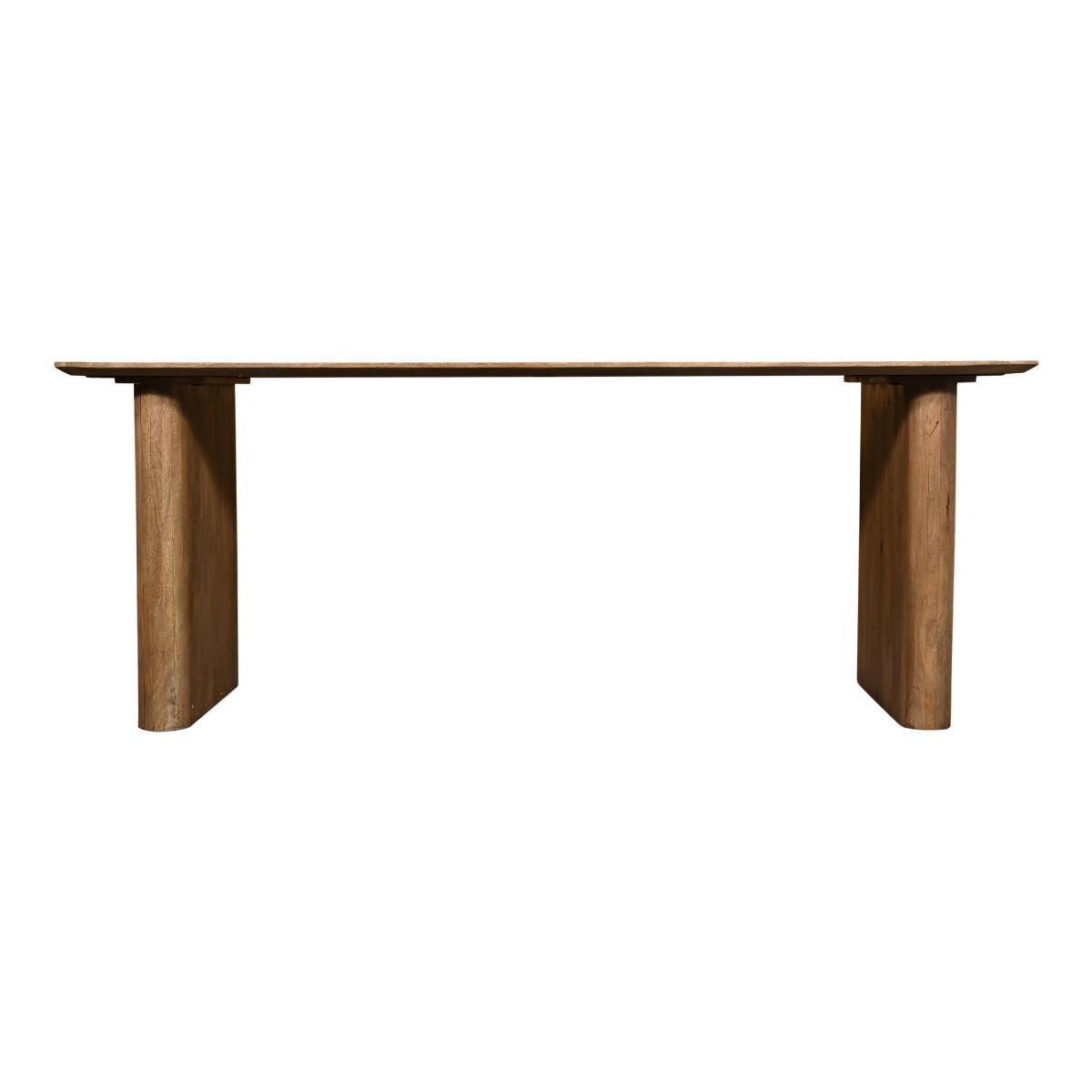 ESSTISCH oval aus Holz 240 cm, natürlich - Braun, Holz (240/100/76cm) - Giga Meubel