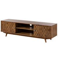 TV-BOARD Akazie 170x42x48 Akazie natur lackiert MOSAYK #111 - Naturfarben, Holz (42/48/170cm) - Massivmoebel24