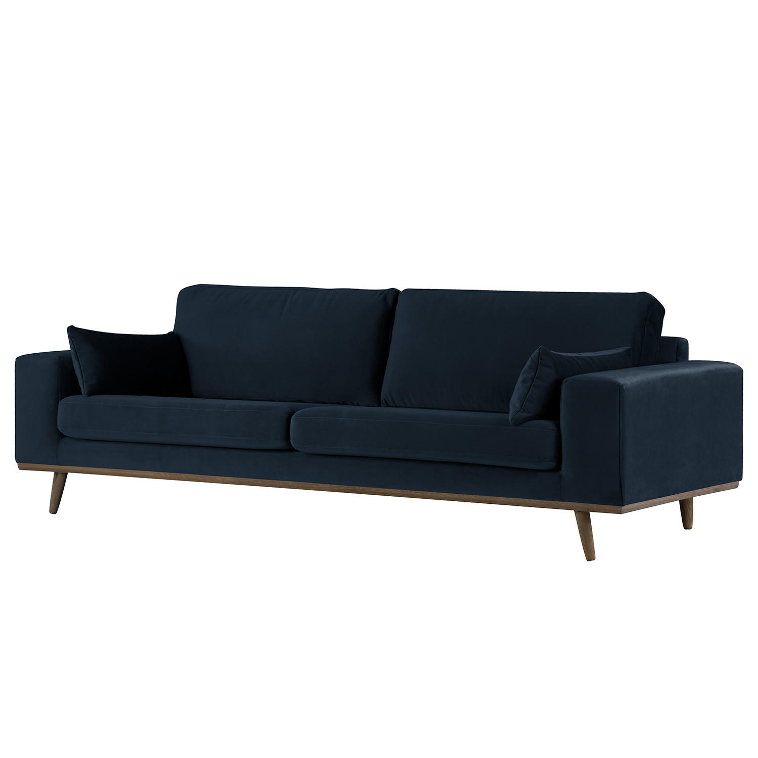 3-SITZER SOFA - Dunkelblau, Textil (237/81/88cm) - home24