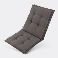 NIEDERLEHNERAUFLAGE Sun-NL 105x50x8cm Taupe (2tlg) - Naturfarben, Textil (50/8/100cm) - Beautissu 