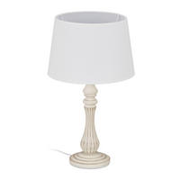 TISCHLAMPE - Multicolor, Kunststoff/Textil (27/27/47cm) - Relaxdays