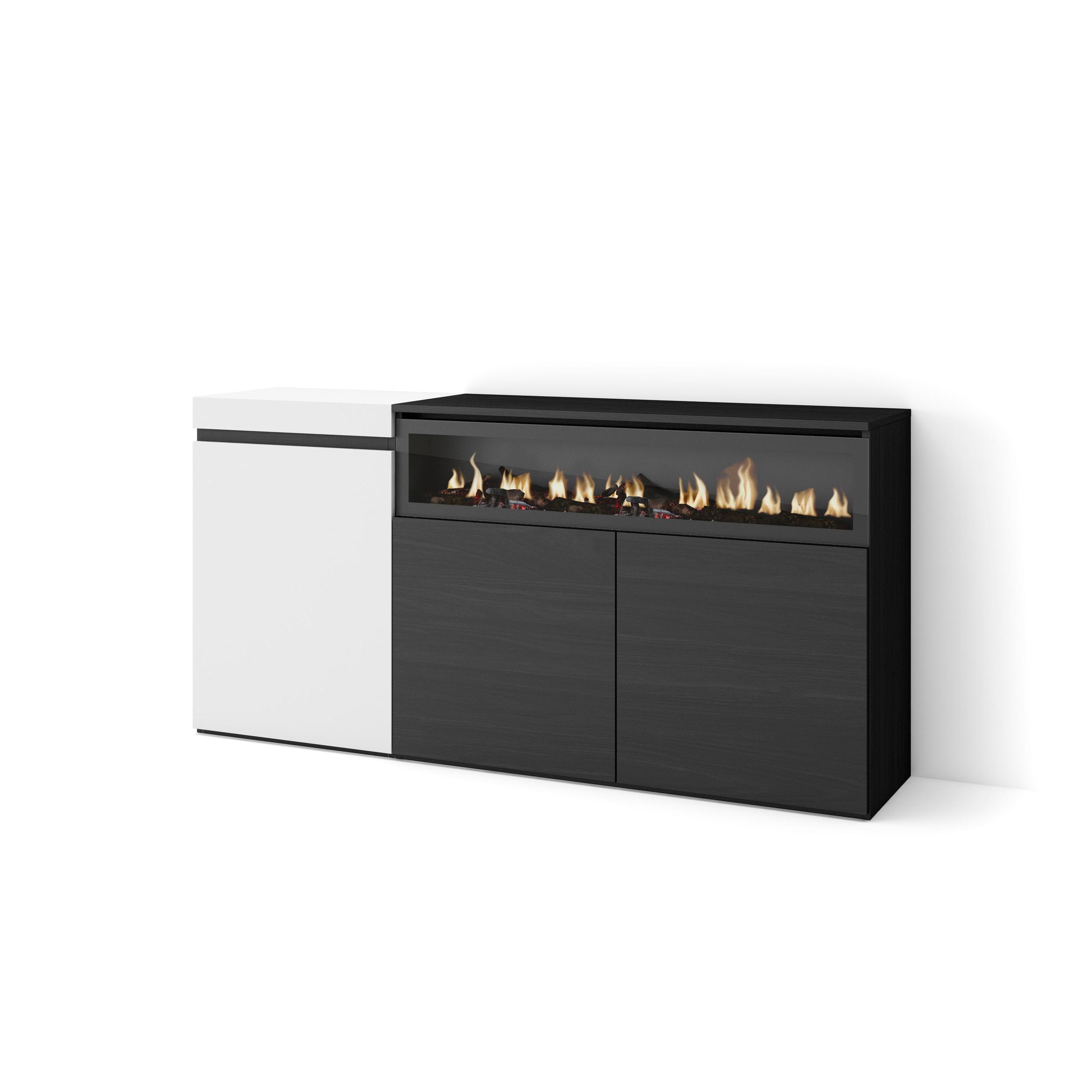 Skraut Home Sideboard Mehrfarbig 150x75x35 cm