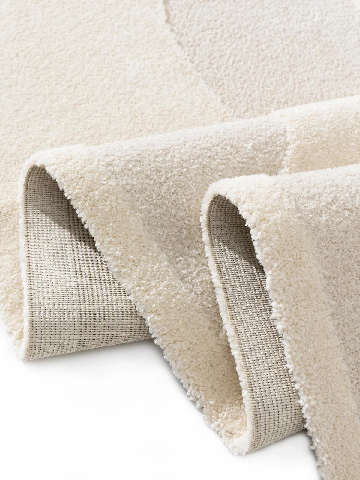 TEPPICH Eve Cream/Beige 240x340 cm - Creme, Textil (240/340cm) - benuta Nest