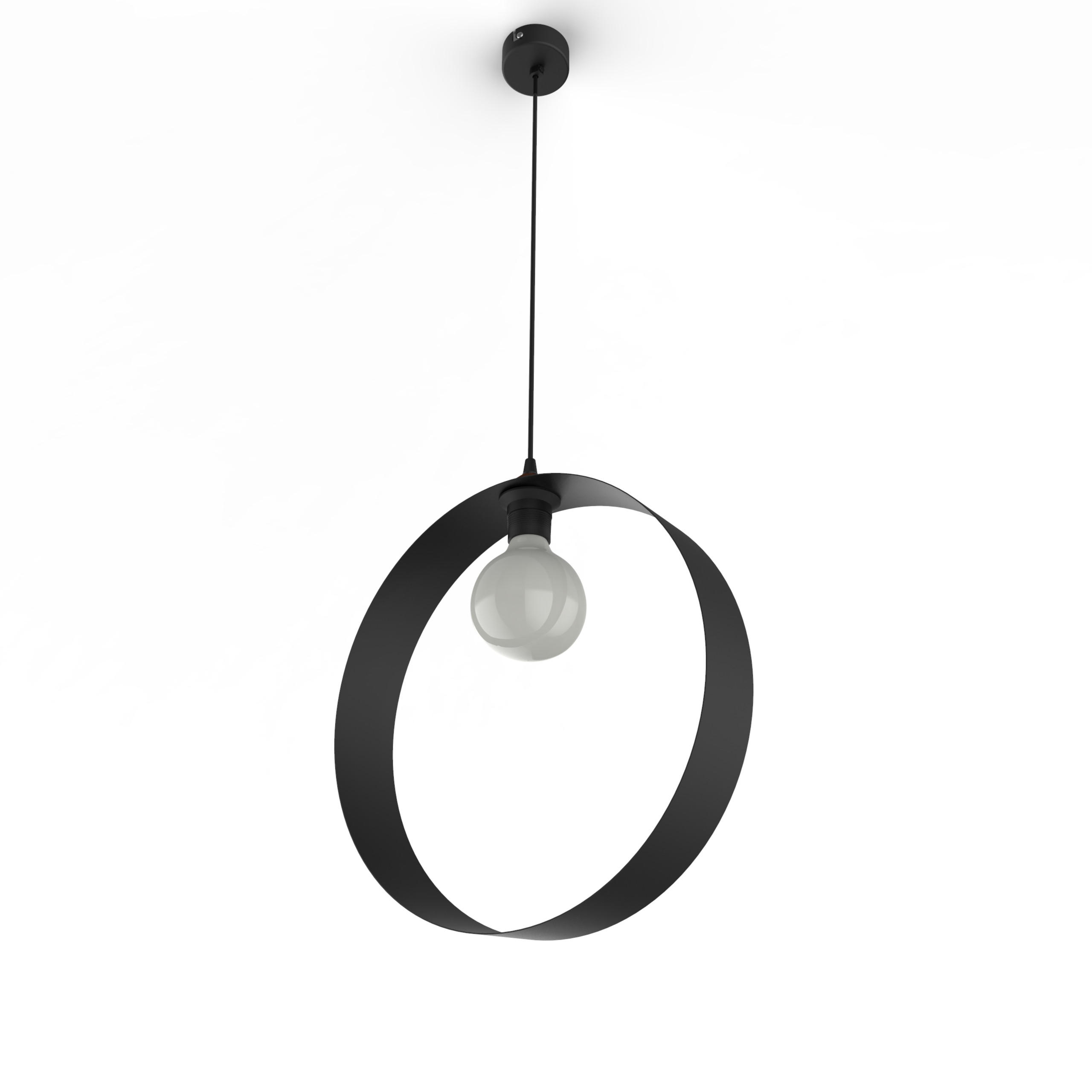 HÄNGELEUCHTE - Schwarz, Metall (7/40/40cm) - Lumicom
