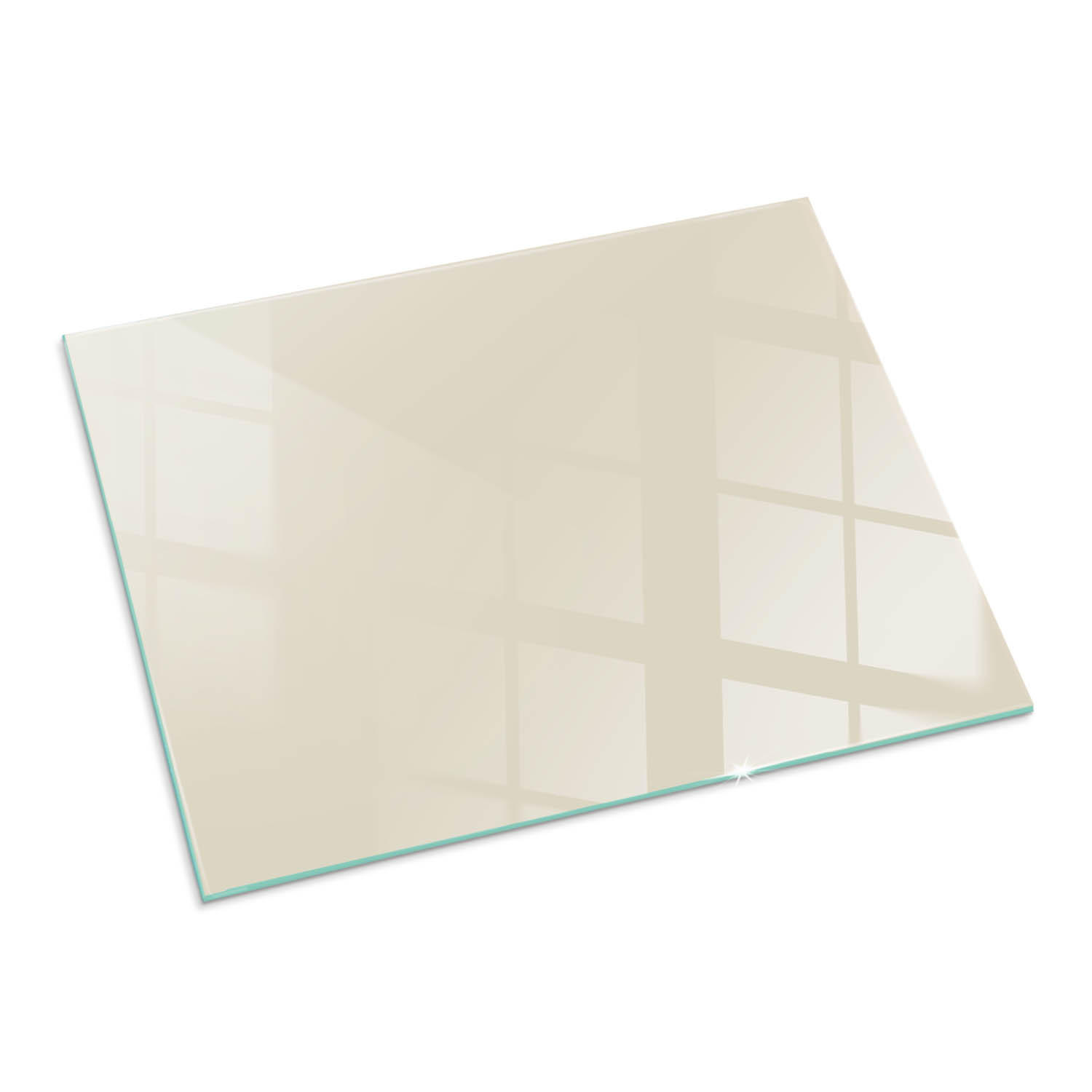 ArtPrintCave Glasplatte Gelb 80x60x0.4 cm