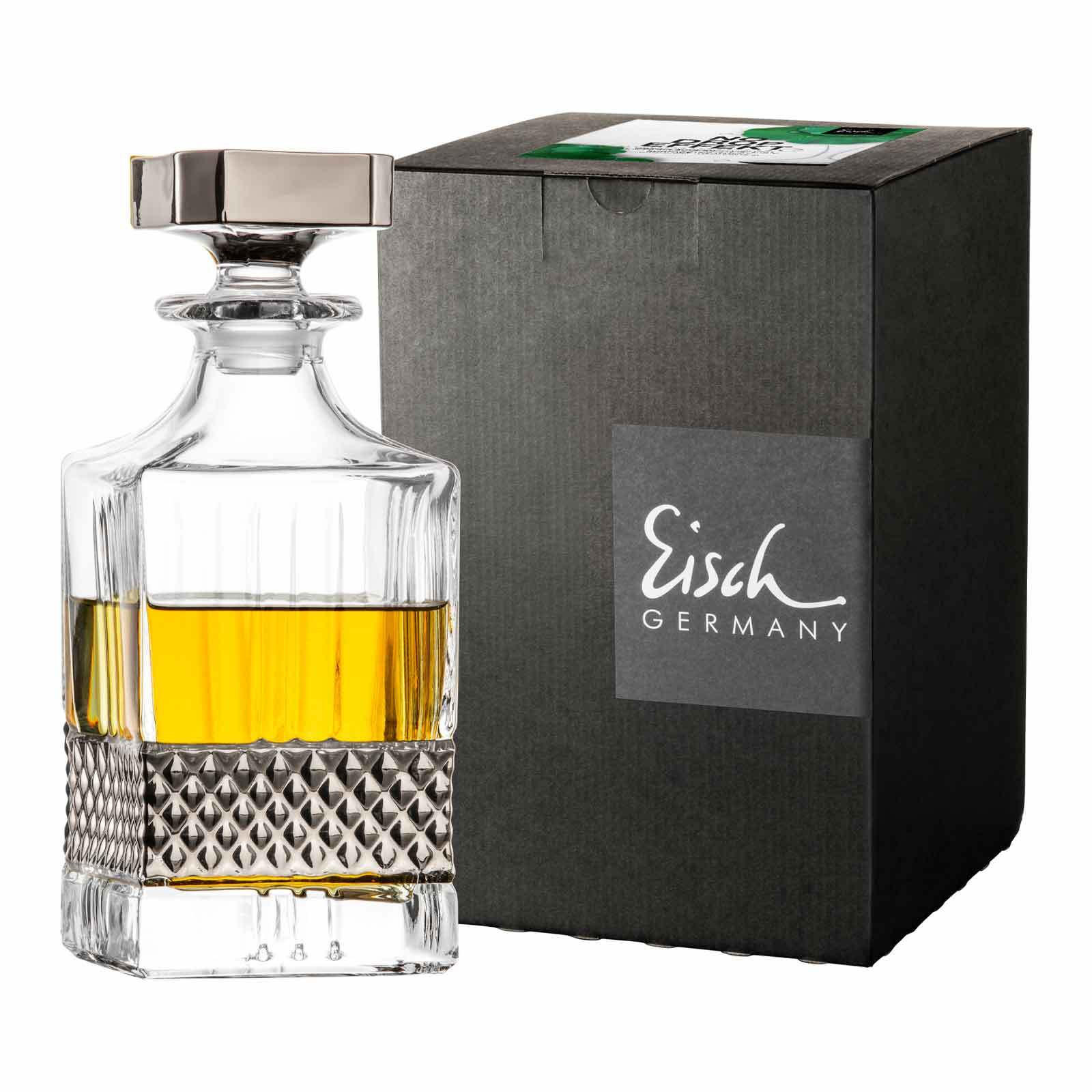 WHISKY KARAFFE Glen transparent 850 ml - Transparent, Glas (0.85L) - Eisch