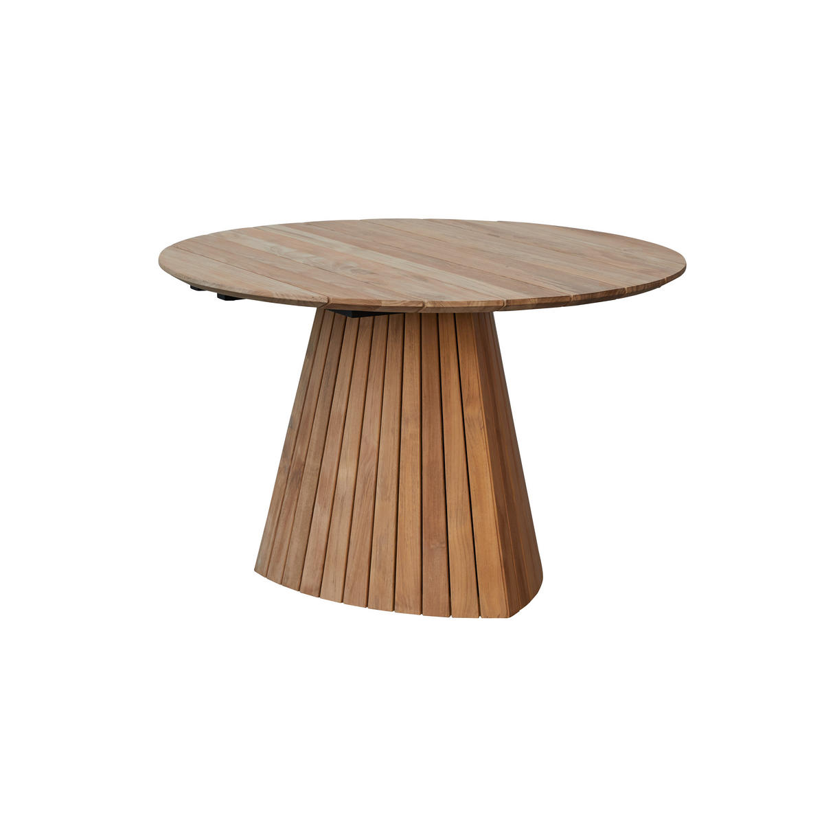 TISCH Paloma Natur aus Teak - Naturfarben, Holz (120/120/76cm) - Tikamoon