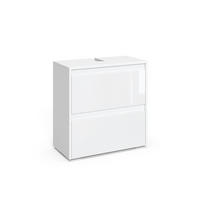WASCHBECKENUNTERSCHRANK Majest Weiß 60.2 x 62.1 cm - Weiß, Holzwerkstoff (60.2/62.1/30cm) - Vicco
