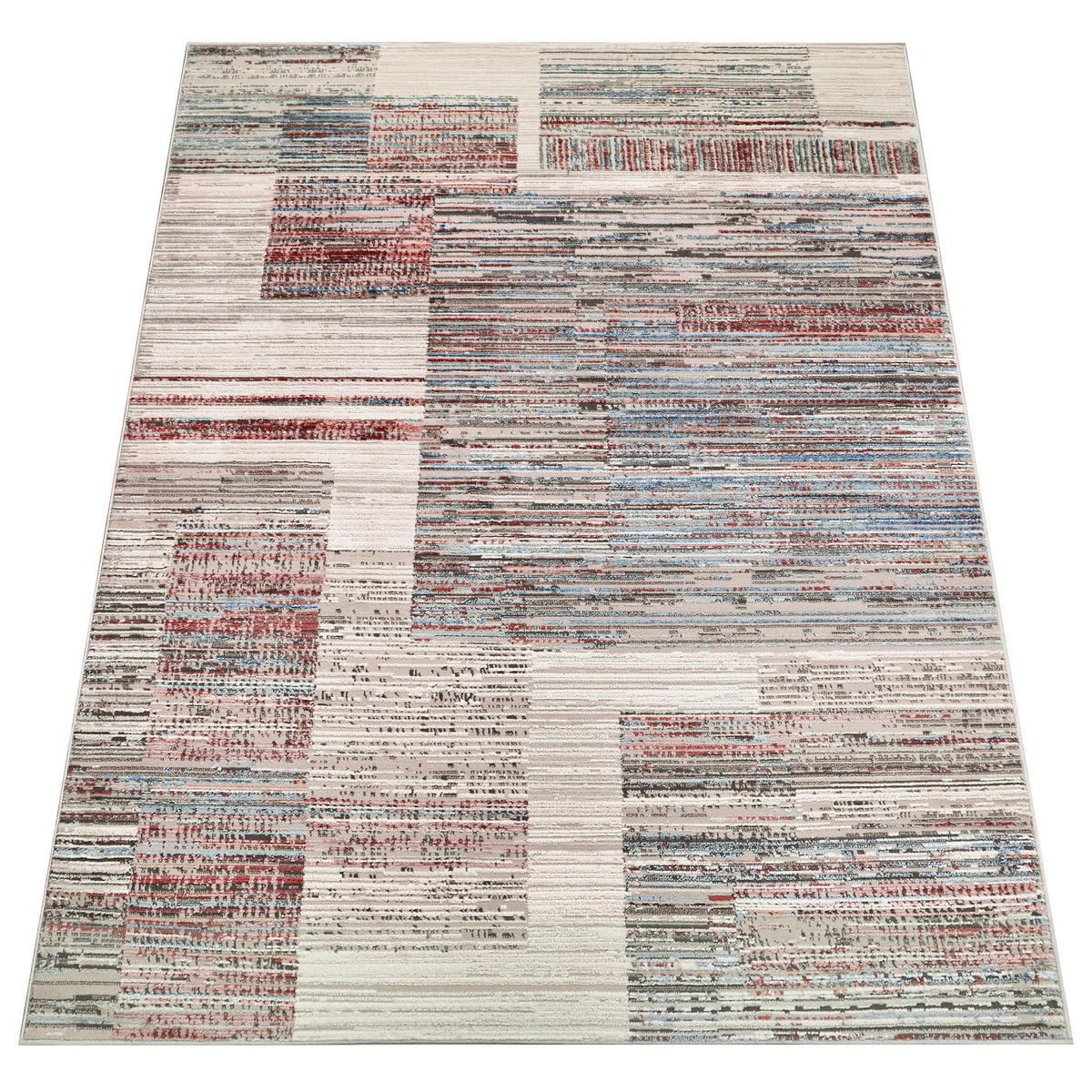 TEPPICH RETRO Weiß 120/170 cm - Weiß, Textil (120/170cm) - Tapiso