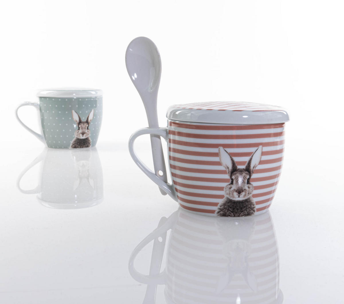 TASSE Fluffy 600 ml - Orange, Keramik (18L) - Boltze Home
