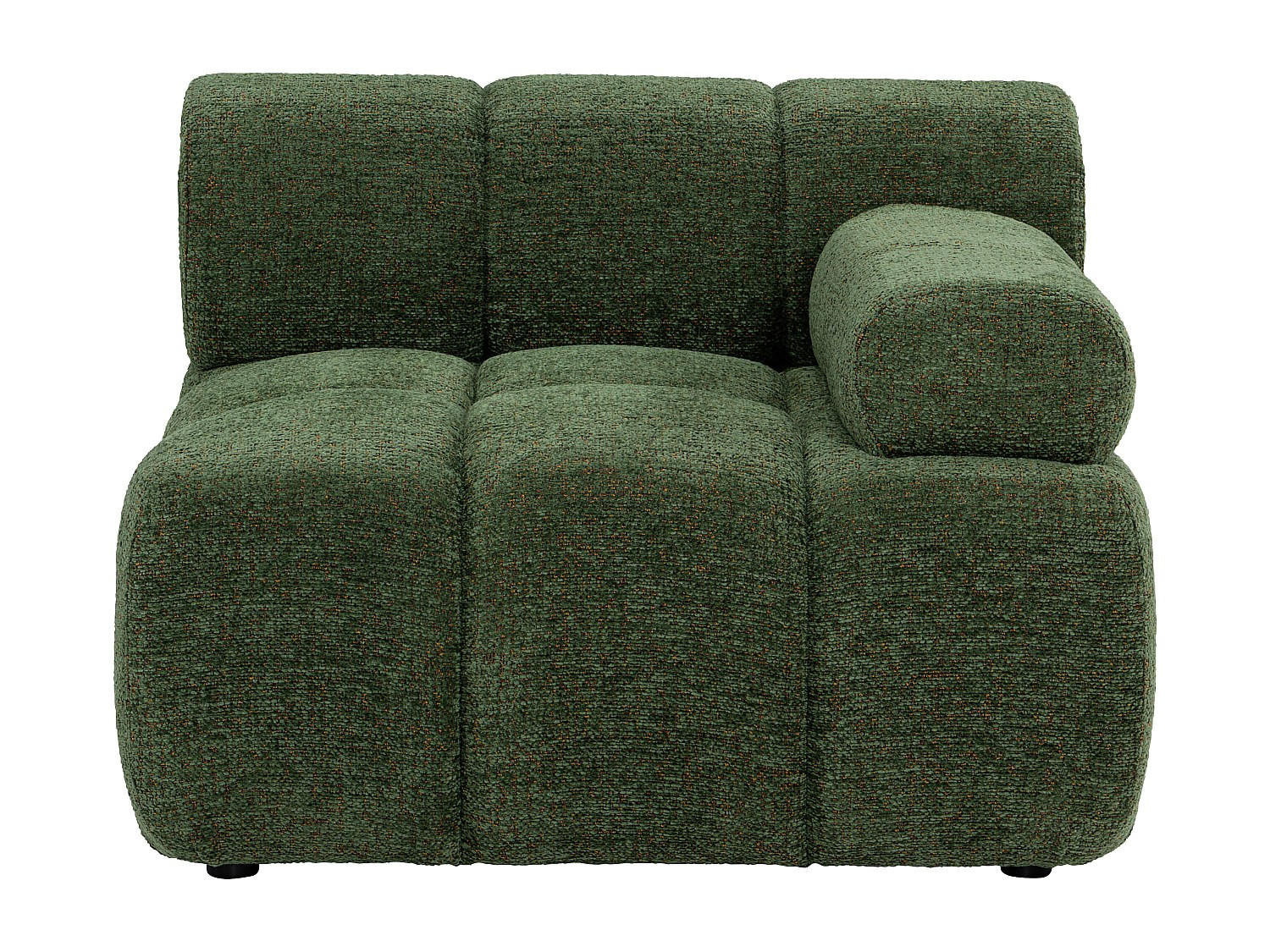 SESSEL mit gerader Rückenlehne - 1 Person - stoff - grün Facivil - Grün, Textil (94/70/94cm) - Vente-Unique