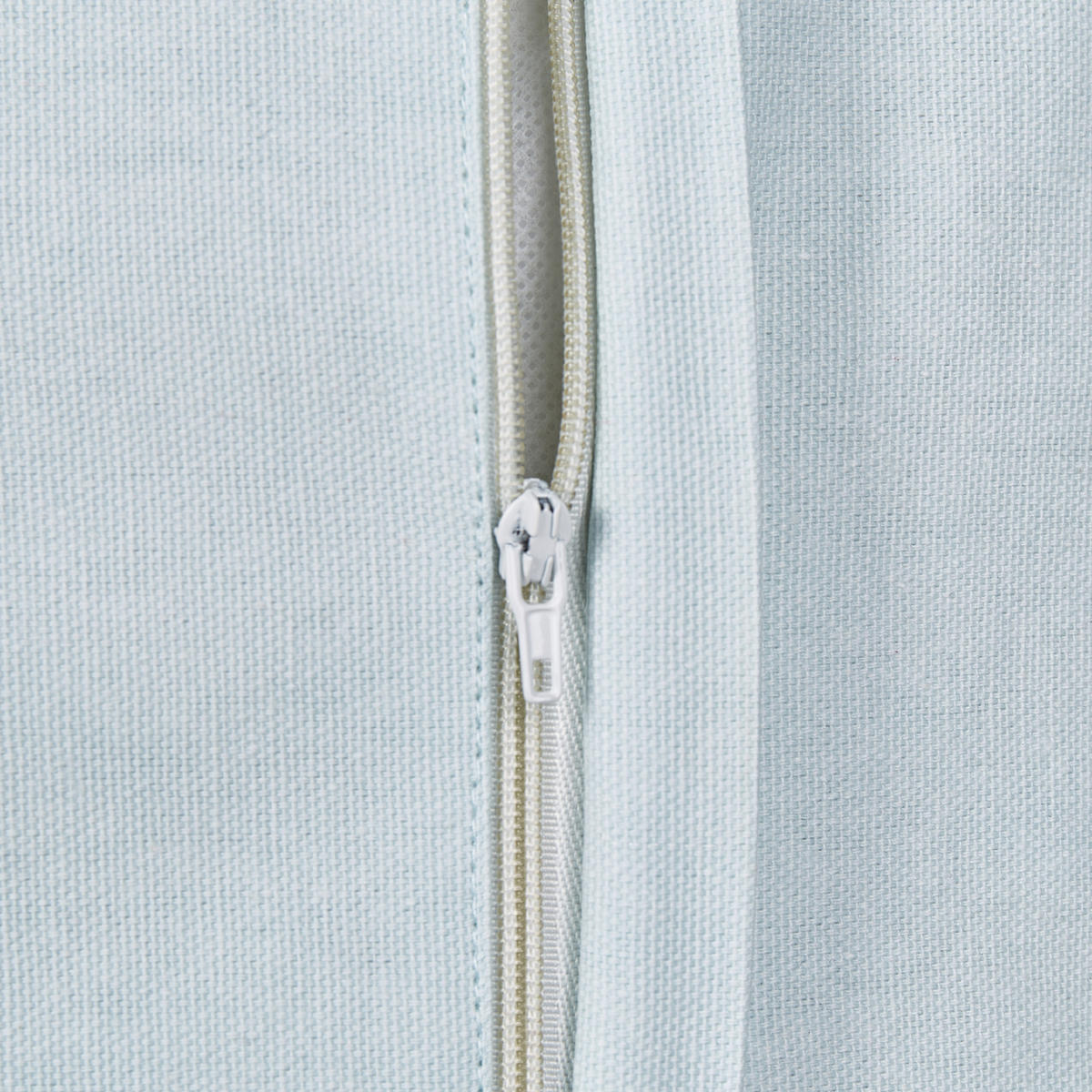DEKOKISSEN 2er-Set Grau 45/45 cm Gazania - Weiß/Grau, Textil (45/45cm) - Beliani