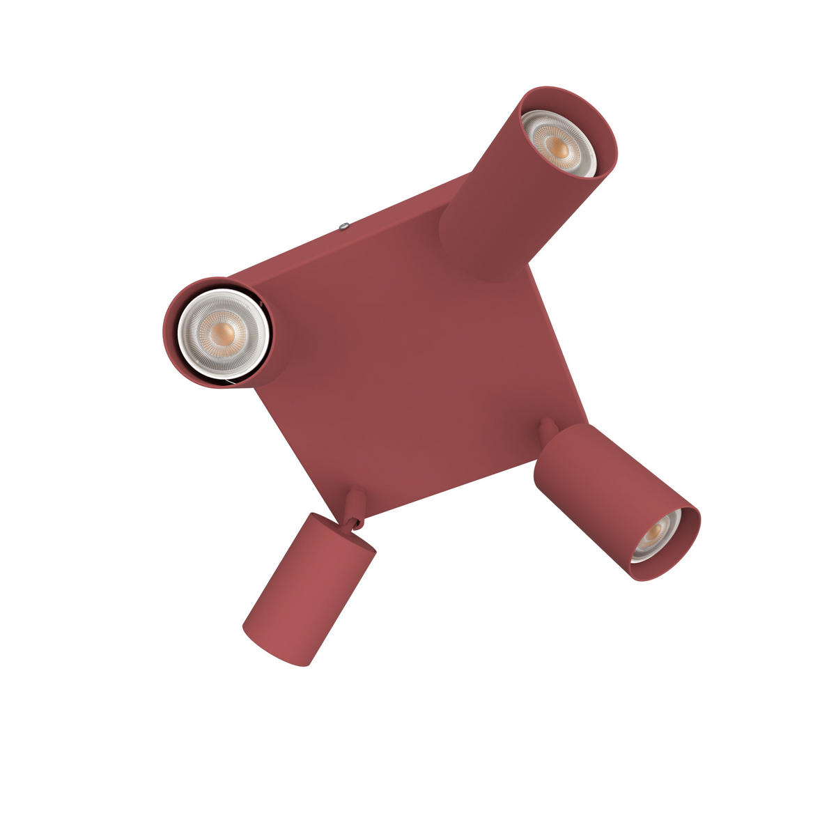 STRAHLER - Rot, Metall (30/30/15cm) - Lumicom