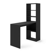 SCHREIBTISCH Schwarz 50/150/120 - Schwarz, Holzwerkstoff (120/50/150cm) - RAUMHIRSCH FURNITURE