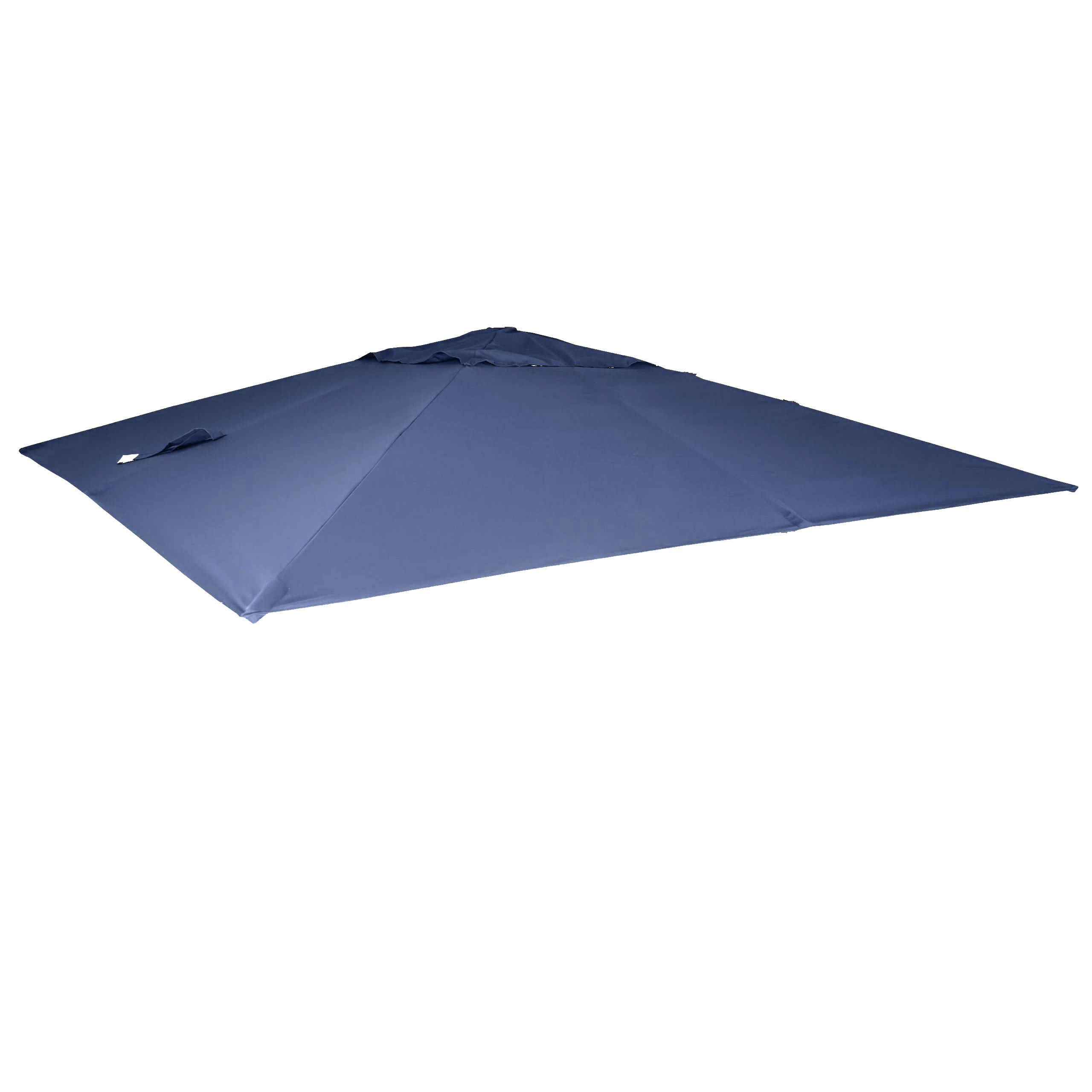 ERSATZ-BEZUG FÜR SCHIRM Blau - Blau, Textil (295/395cm) - MCW