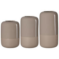 VASEN Dome Braun 20/25/30 cm 3er Set - Braun, Keramik (1cm) - Ritzenhoff Breker
