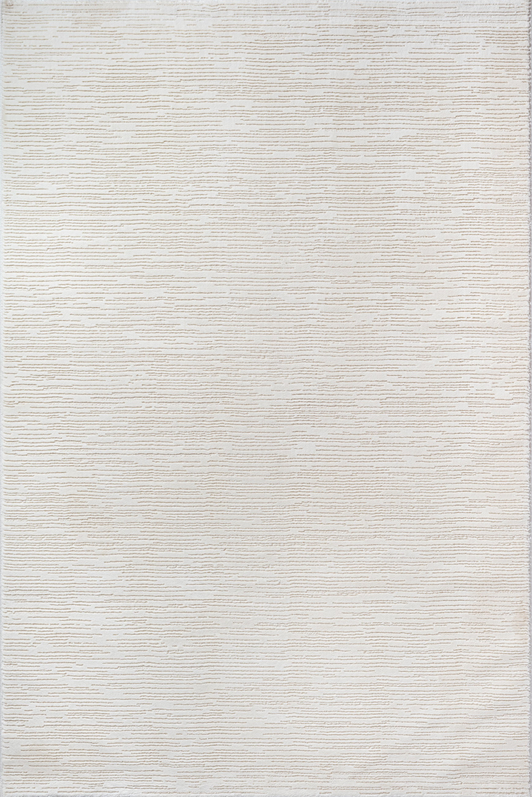 TEPPICHLÄUFER Streifen KASOS Polyester Creme 80 x 150 cm - Beige, Textil (80/150cm) - KADIMA DESIGN