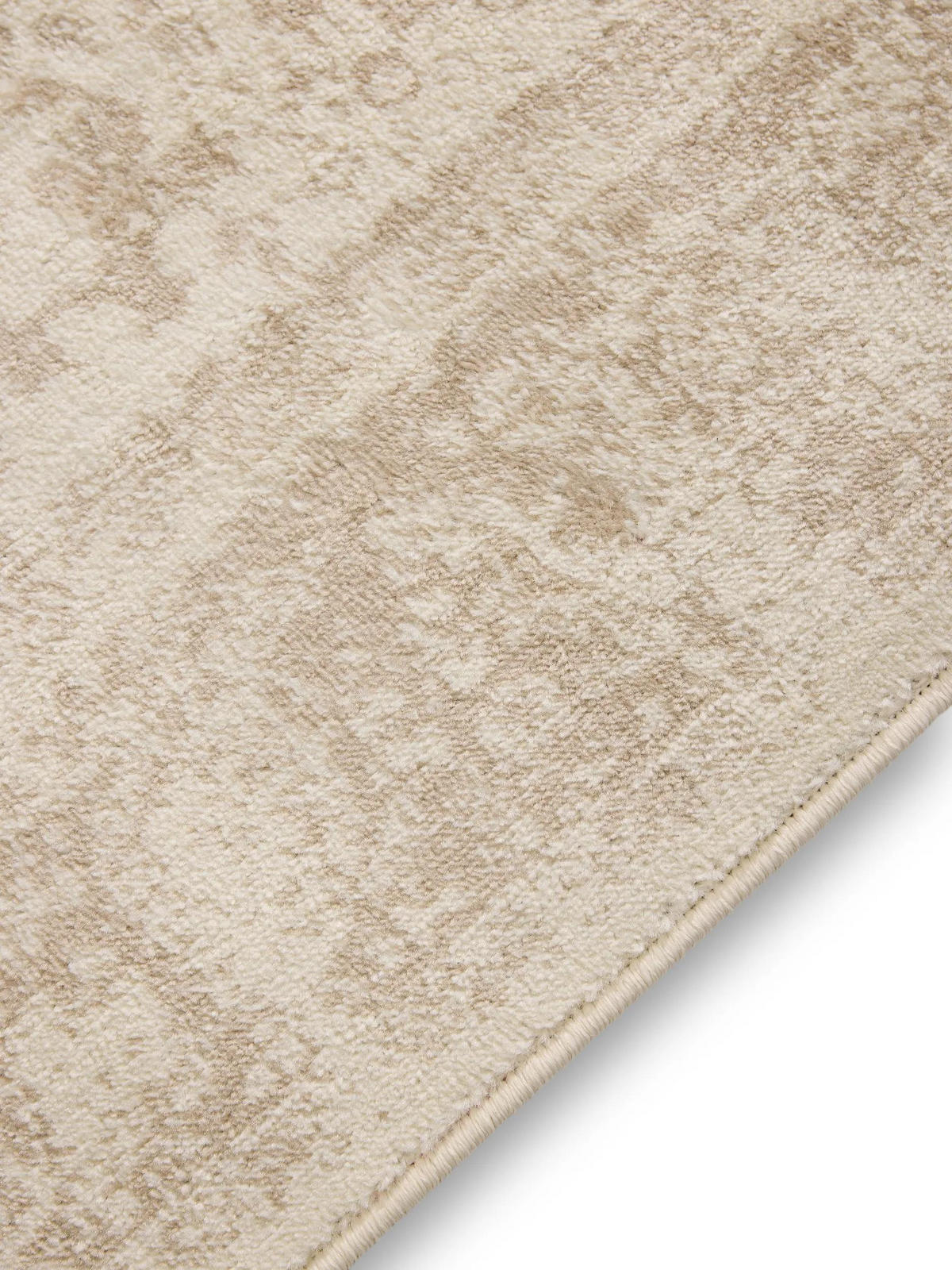 VINTAGE-LÄUFER Suki 80/240 cm - Beige/Creme, Kunststoff (80/240cm) - benuta