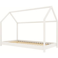 HAUSBETT Dala aus Holz, Weiß 80x180 cm - Weiß, Holz (180/80cm) - WFL GROUP