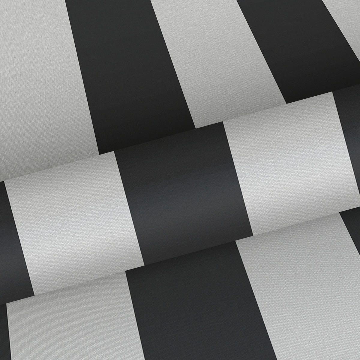 TAPETE Streifen 53 cm x 10.05 m - Schwarz, Papier (53/1000cm) - Sanders & Sanders
