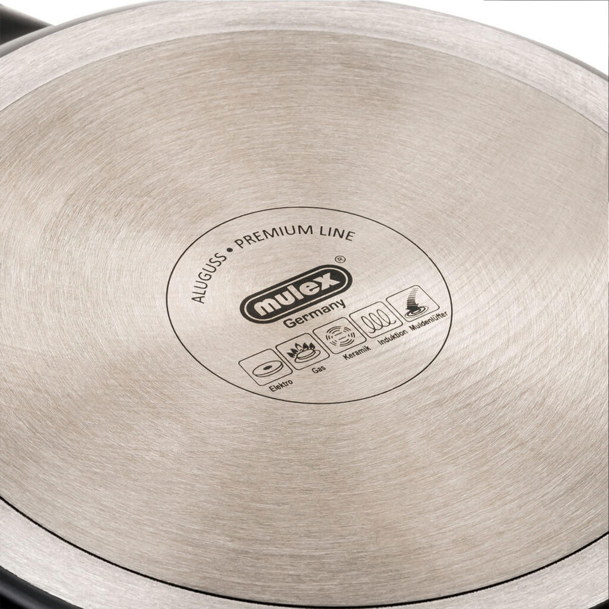 BRATPFANNE Tomalin 24 cm - Schwarz, Metall (24cm) - Mulex