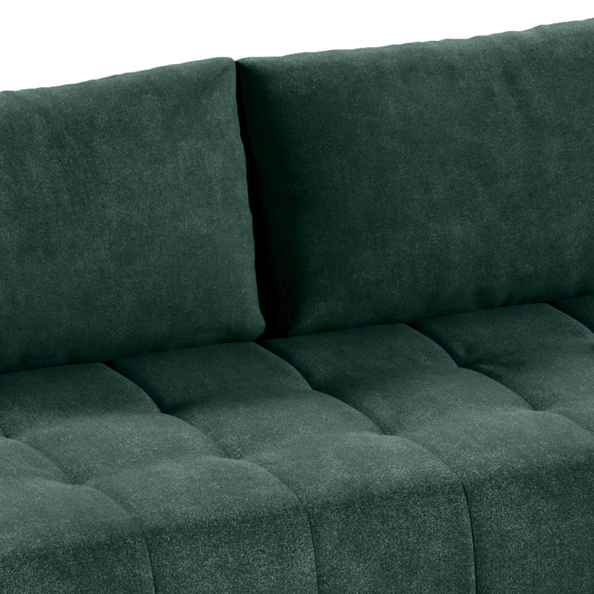 ECKSOFA Jonas 4 Sitzplätze Grün - Grün, Holzwerkstoff (265/185cm) - Petits-meubles