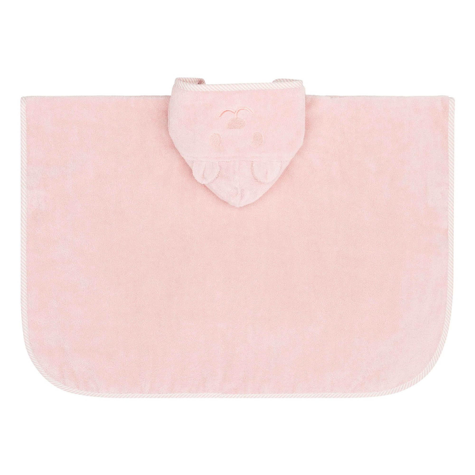 BADEMANTEL Unisex Rosa Baumwolle - Rosa, Textil (Einheitsgrößenull) - Steiff