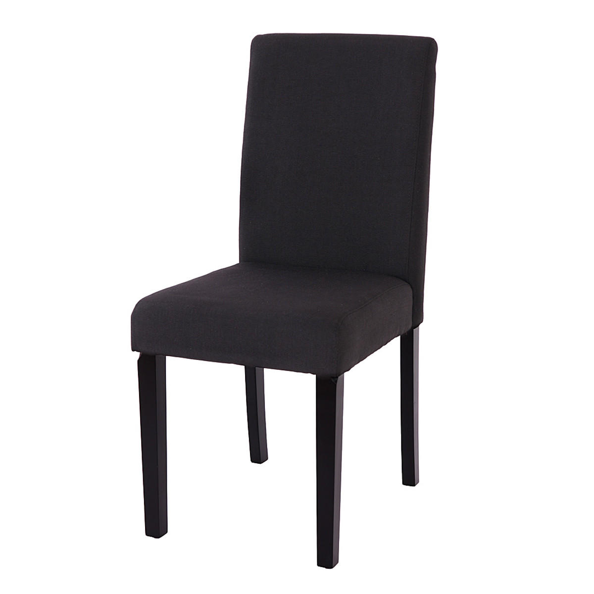 ESSZIMMERSTUHL Schwarz 6er-Set - Schwarz, Textil (43/90/48cm) - MCW