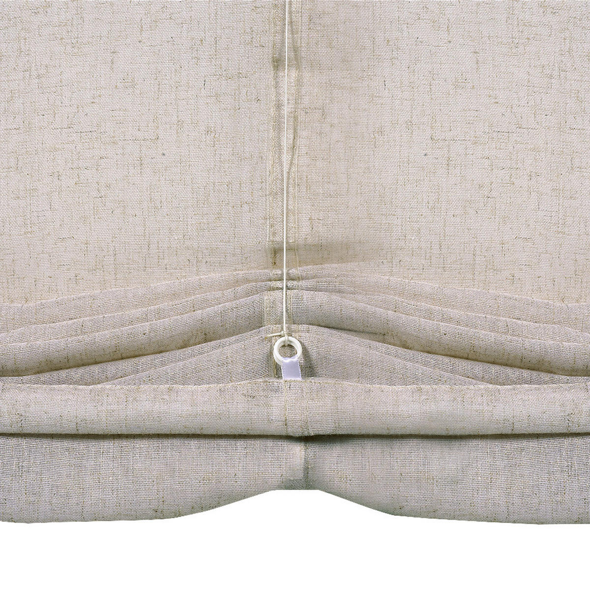 RAFFROLLOS Ekrü, 135 cm x 175 cm - Beige, Kunststoff (135/175cm) - STORESDECO