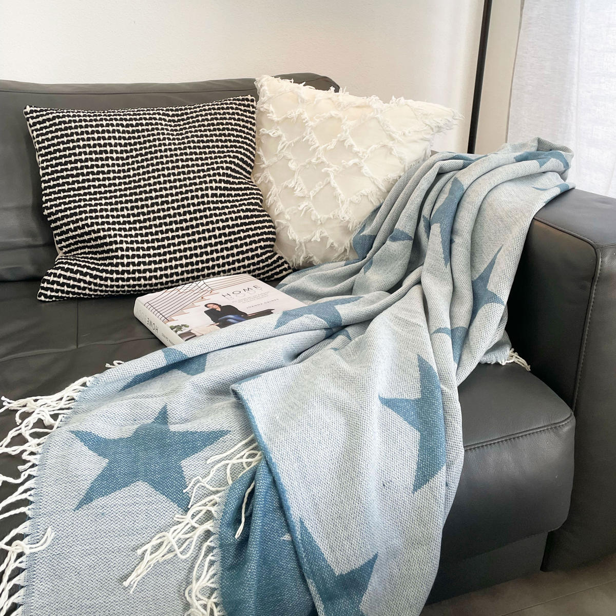 KUSCHELDECKE, 130x170 cm, 100% Polyacryl, Blau - Hellblau, Textil (130/170cm) - Zollner