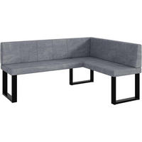 ECKBANK PETER_U - Grau, Textil (128/168cm) - Meblini