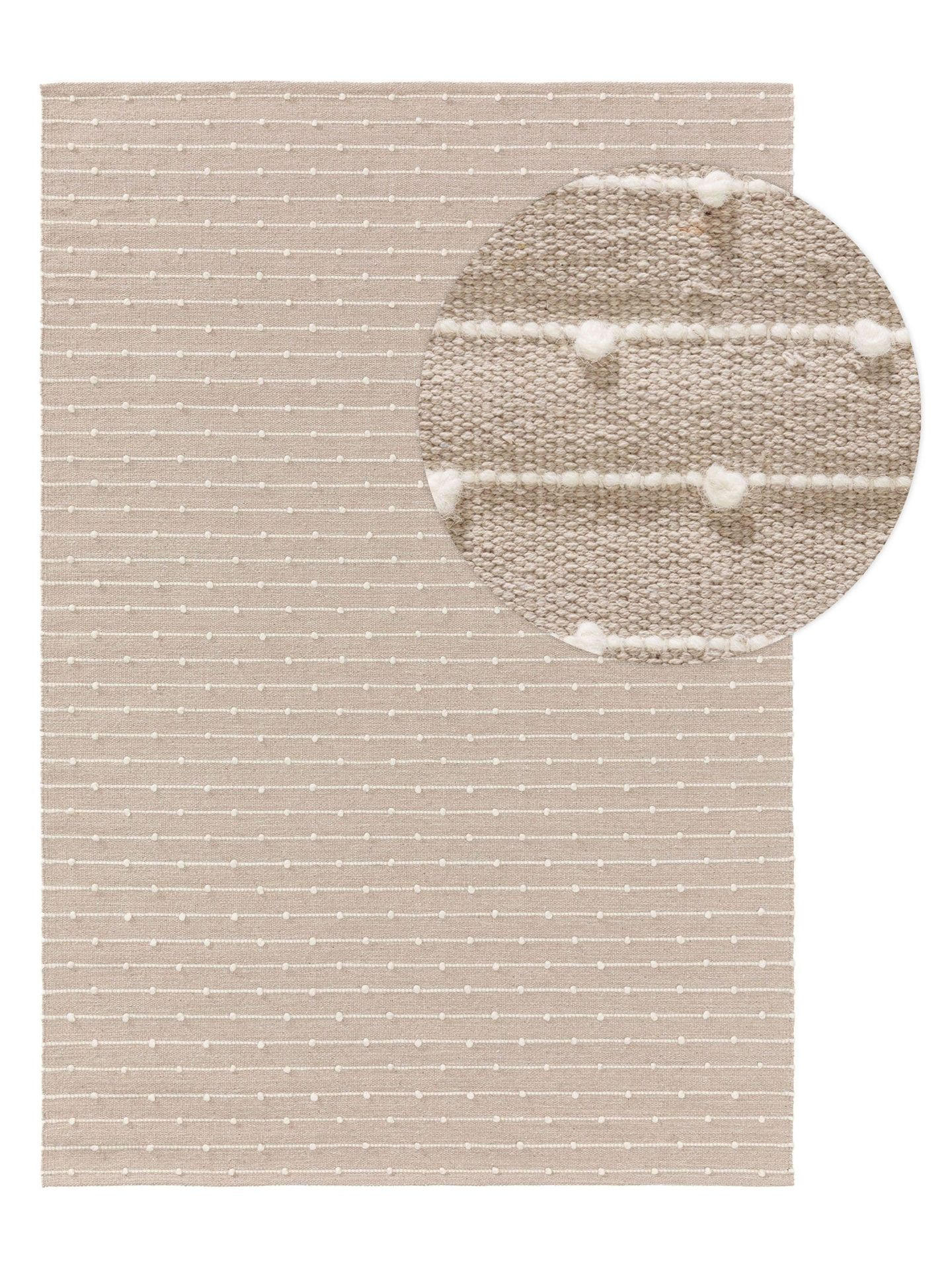 DĚTSKÝ koberec Lupo Béžová 120x170 cm - béžová, textil/přírodní materiály (120/1cm) - KUNSTLOFT