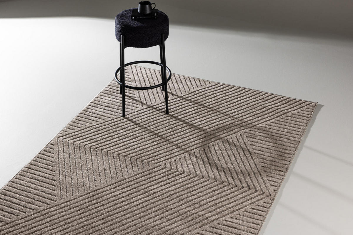 WOHNZIMMERTEPPICH ARON Braun 160x230x2 cm - Braun, Textil (160/230cm) - FURNLUX