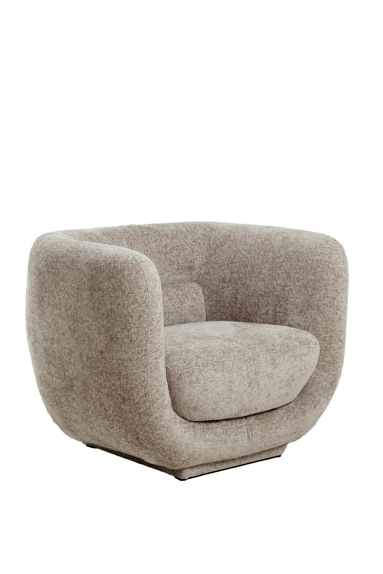 SESSEL Kialy Braun 105/85/81 cm - Braun, Holz (85/81/105cm) - Light & Living